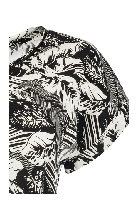 NOX PW SS BLACK LEAF MIX WOVEN 25S4 X1727 02 900 black